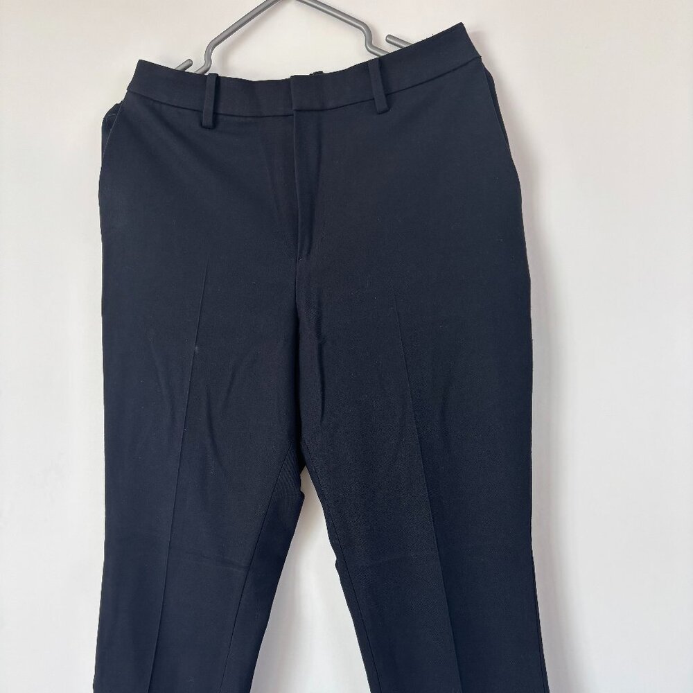 pantalon tailleur bleu marine